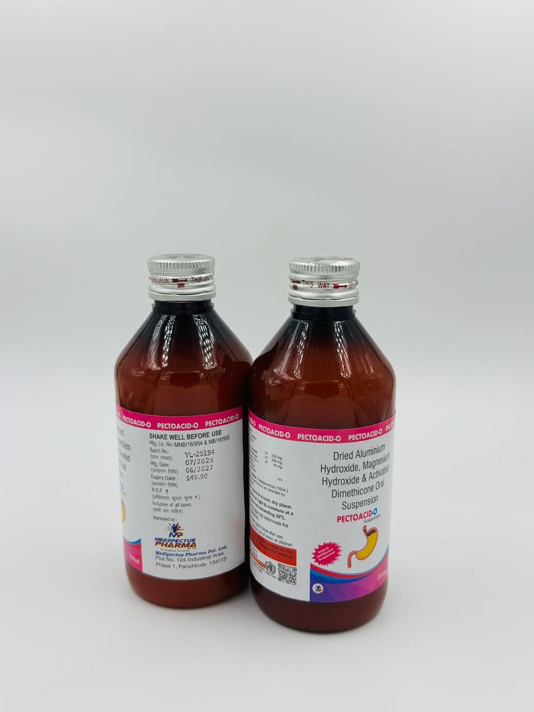 ALUMINUM HYDROXIDE 250MG + MAGNESIUM HYDROXIDE 250MG + SIMETHICONE 50MG + OXETACAINE