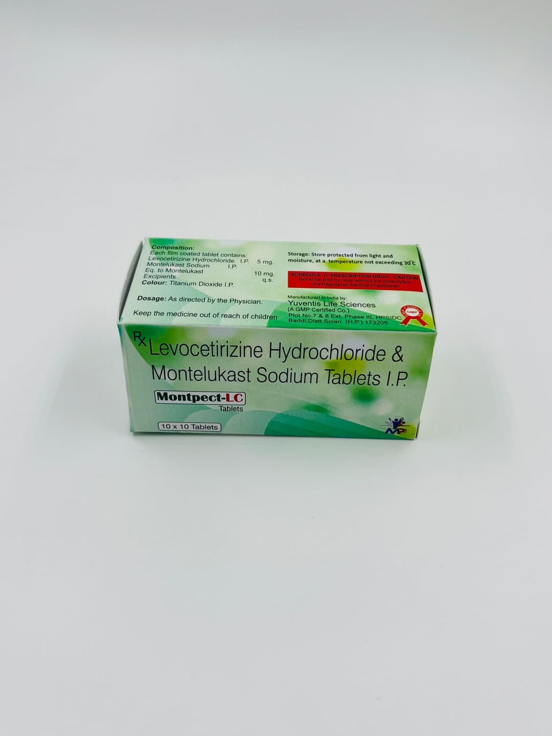 LEVOCETRIZINE 5MG + MONTELUCAST 10MG