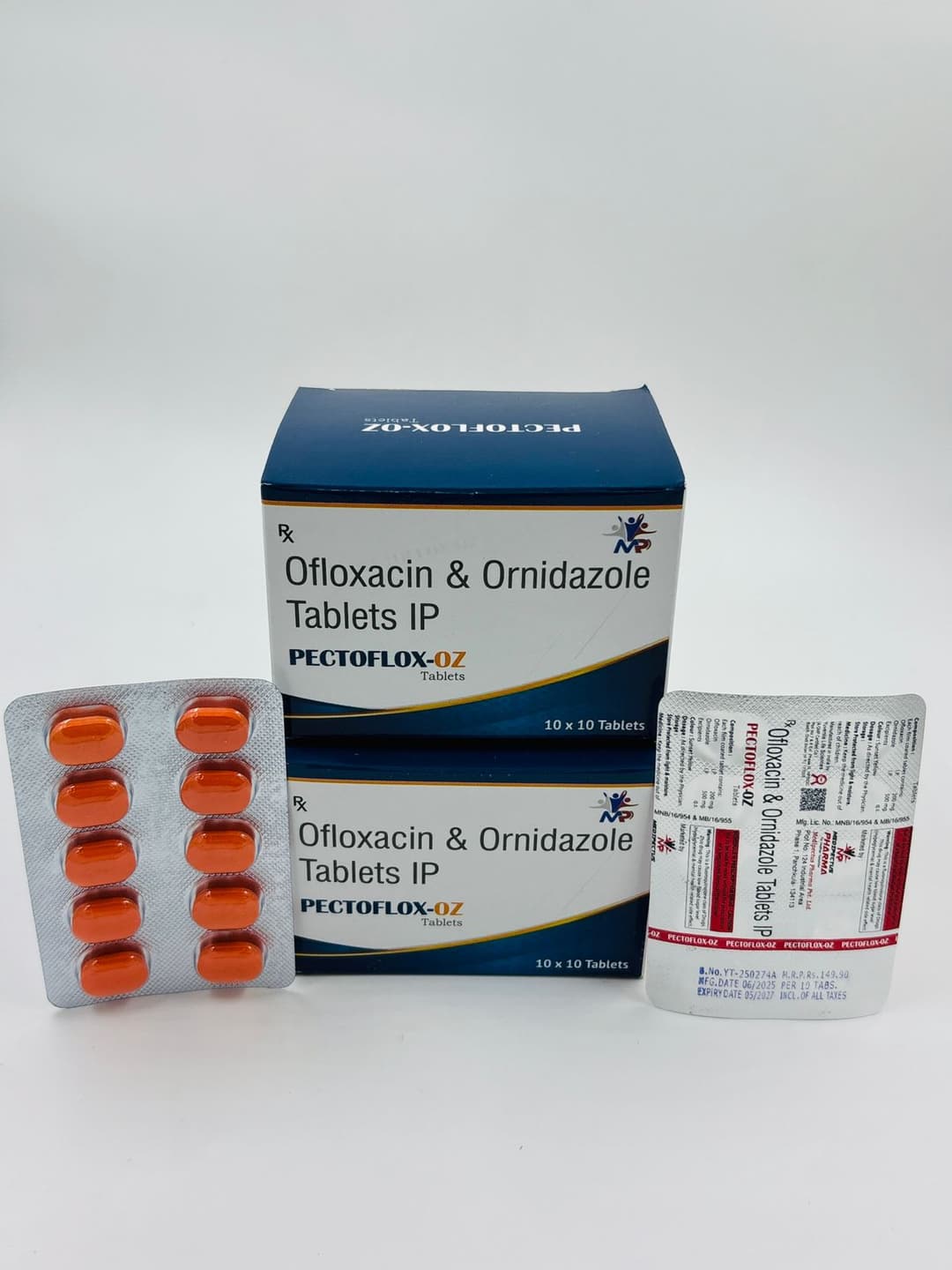 OFLOXACIN 200MG + ORNIDAZOLE 500MG